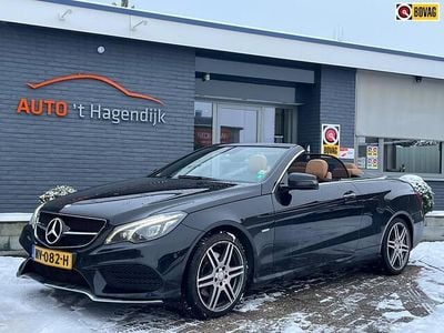 Occasion Mercedes E200 Ambition 184 PK (135 kW) 2017 Zwart Cabriolet