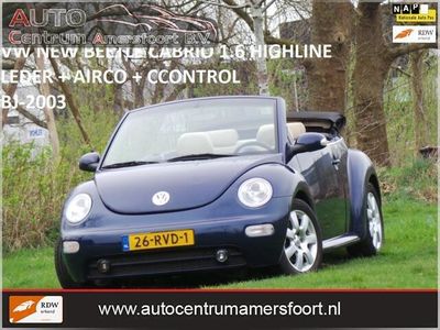 tweedehands VW Beetle NewCabriolet 1.6 Highline ( AIRCO + INRUIL MOGELIJK )