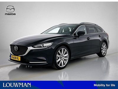 Zwart Occasion 2024 Mazda 6 Exclusive-Line Stationwagen | € 36.445 (Iets duurder)