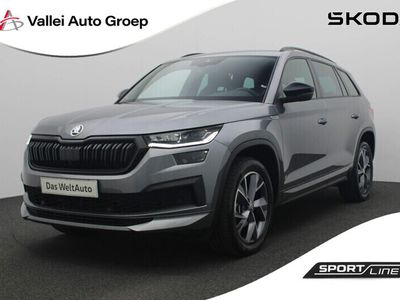 tweedehands Skoda Kodiaq 7 pers. 1.5 TSI 150PK DSG Sportline Business | Matrix LED | Keyless | Camera | Navi | 19 inch