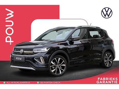 Zwart Gebruikt 2025 VW T-Cross R-line SUV | € 33.900 (Duur)