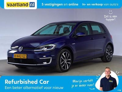 tweedehands VW e-Golf E-DITION [ Warmtepomp Leder Adapt.cruise ]