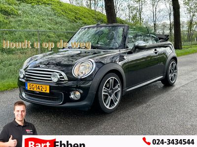 tweedehands Mini ONE Cabrio 1.6Chili | Leder | Airco | Parkeersensor | Windscherm