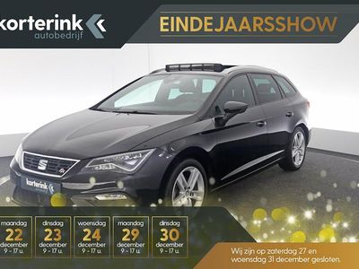 Zwart Gebruikt 2017 Seat Leon ST FR Stationwagen | € 15.950 (Eerlijke prijs)