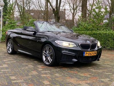 Occasion BMW 218 M Sport 136 PK (100 kW) 2015 Zwart Cabriolet