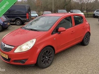 Occasion Opel Corsa Business 80 PK (58 kW) 2007 Rood Hatchback