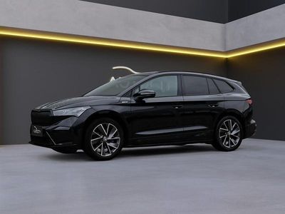 Occasion Skoda Enyaq iV SportLine 150 kW (204 PK) 2022 Zwart SUV