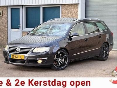 Zwart Gebruikt 2006 VW Passat Highline Stationwagen | € 2.499 (Super prijs)