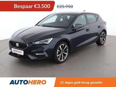 Blauw Gebruikt 2022 Seat Leon FR Hatchback | € 22.649 (Super prijs)