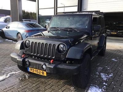 Zwart Occasion 2014 Jeep Wrangler Unlimited Sahara SUV | € 28.500