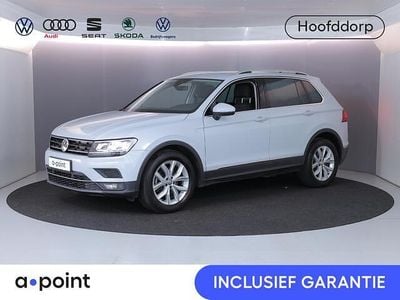 Wit (metallic) Occasion 2018 VW Tiguan Highline SUV | € 21.949 (Super prijs)