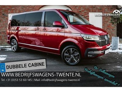 tweedehands VW Caravelle T6.1 2.0 TDI 204 PK DSG L2H1 A-KLEP FULL OPTIONS DUB/CAB ACC | LED | Leder | Side Assist | Privacy glass |