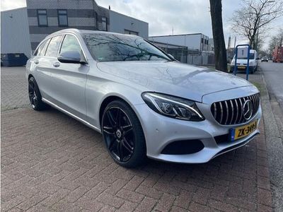 tweedehands Mercedes C220 CDI Prestige AMG Line Automaat 158.000km Airco/ECC,Navigatie,Leder,Panoramadak