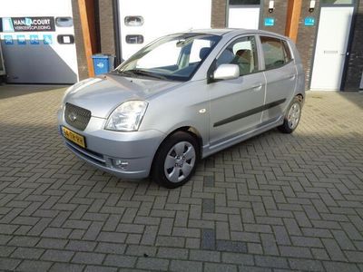 tweedehands Kia Picanto 1.0 Bling Grijs 2007 Stuurbekr Elek ramen NAP!