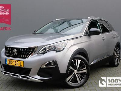 tweedehands Peugeot 3008 BWJ 2018 1.2 PureTech 131 PK Allure TREKHAAK / 360 CAMERA / APPLE CARPLAY / ANDROID AUTO / LICHTSENS. / REGENSENS. / LANE ASSIST / BINNENSPIEGEL AUTOMATISCH DIMMEND / ELEKTRISCHE PARKEERREM