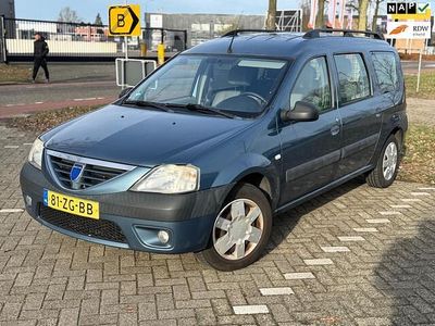 Blauw (metallic) Occasion 2008 Dacia Logan MCV Lauréate MPV | € 1.750 (Eerlijke prijs)