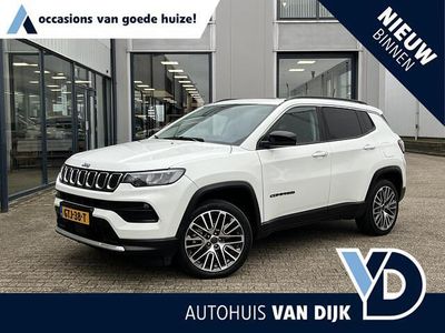 Wit Occasion 2022 Jeep Compass Limited SUV | € 23.850 (Eerlijke prijs)