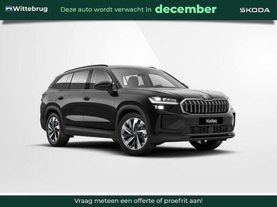 Zwart Nieuw 2025 Skoda Kodiaq Business Line SUV | € 54.190 (Eerlijke prijs)