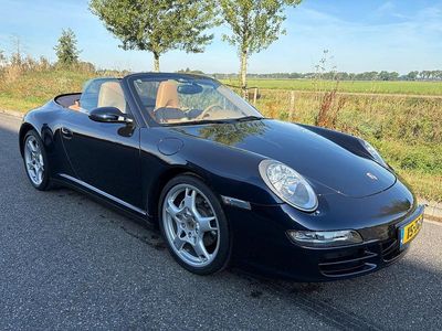 Occasion Porsche 911 Carrera 4 Cabriolet 2008 Blauw Cabriolet