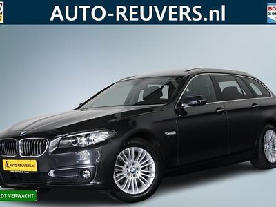 Grijs Occasion 2016 BMW 520 Luxury Line Stationwagen | € 21.900 (Duur)