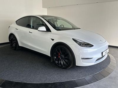 tweedehands Tesla Model Y Performance 75 kWh Achterbank verwarmd | Panoramad