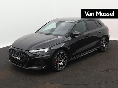 Zwart Nieuw 2025 Audi RS3 Sportback S-Line Hatchback | € 112.950 (Eerlijke prijs)