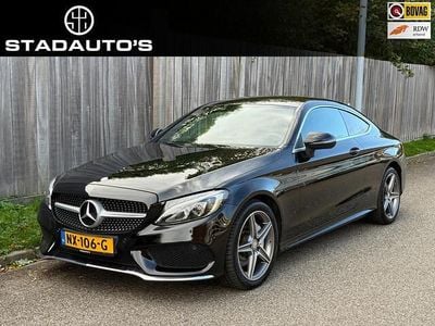 Zwart Gebruikt 2015 Mercedes C180 AMG Coupé | € 19.999 (Super prijs)