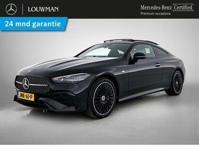 Zwart Gebruikt 2024 Mercedes CLE300 AMG line Coupé | € 59.750 (Eerlijke prijs)
