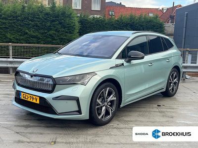 Grijs Gebruikt 2024 Skoda Enyaq iV SportLine SUV | € 38.945 (Duur)