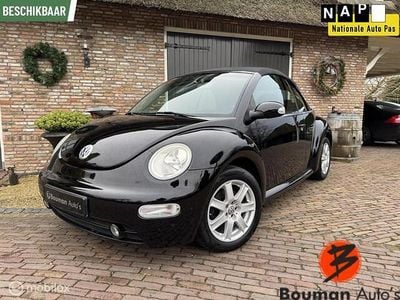 Zwart Occasion 2003 VW Beetle Highline Cabriolet | € 3.650 (Iets duurder)