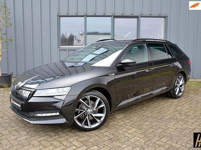 Occasion Skoda Superb Business Line 157 PK (115 kW) 2021 Zwart Stationwagen
