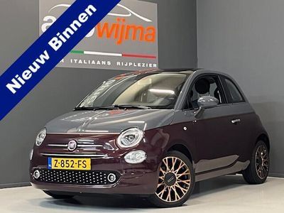 tweedehands Fiat 500 1.2 Collezione Navi, Cruise, Apple Carplay, Panoramadak, 16Inch L.M. velgen