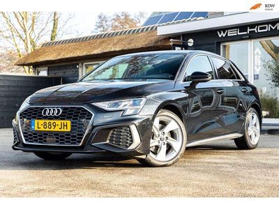 Occasion Audi A3 Sportback e-tron S-Line 150 PK (110 kW) 2021 Zwart (metallic) Hatchback