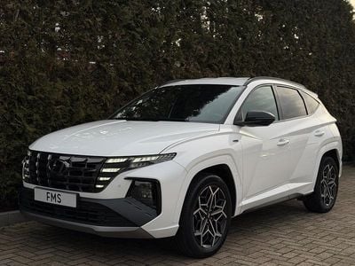 Wit (metallic) Occasion 2024 Hyundai Tucson N Line SUV | € 35.890 (Eerlijke prijs)