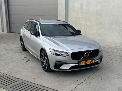 Zilver Gebruikt 2021 Volvo V90 R-Design Stationwagen | € 29.900 (Eerlijke prijs)