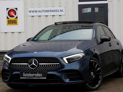 Blauw Gebruikt 2022 Mercedes A250 AMG line Hatchback | € 33.900 (Eerlijke prijs)