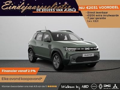Groen (metallic) Nieuw 2025 Dacia Duster Expression SUV | € 30.775 (Eerlijke prijs)