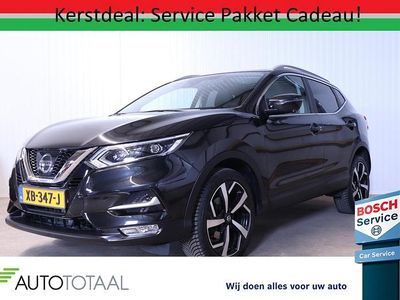 Zwart, metallic lak Gebruikt 2018 Nissan Qashqai Tekna SUV | € 19.900 (Eerlijke prijs)