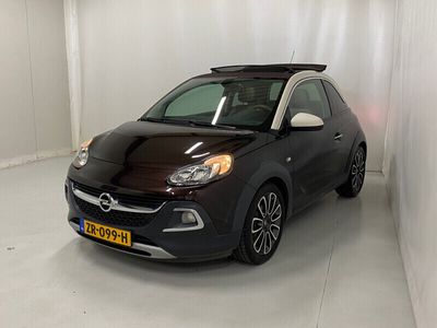 tweedehands Opel Adam 1.0 Turbo Rocks Airco Cruise 17inch Cabriodak Whitepack