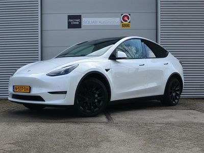 Wit Occasion 2021 Tesla Model Y Long Range AWD SUV | € 37.999 (Iets duurder)