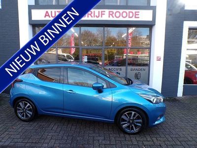 Occasion Nissan Micra N-Connecta 90 PK (66 kW) 2017 Blauw Hatchback