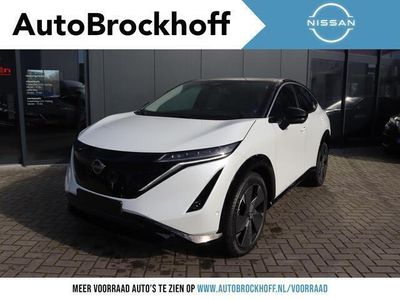 tweedehands Nissan Ariya Evolve 91 kWh | € 5950,- Voorraad Voordeel nu voor € 53033,- | 22 kWh Charger | 20 inch | Pro Pilot | Head Up Display | E-Pedal | Panorama dak