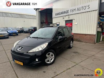 Zwart Gebruikt 2010 Peugeot 207 Stationwagen | € 3.950 (Duur)