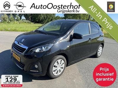 Zwart Occasion 2021 Peugeot 108 Active Hatchback | € 9.450 (Eerlijke prijs)