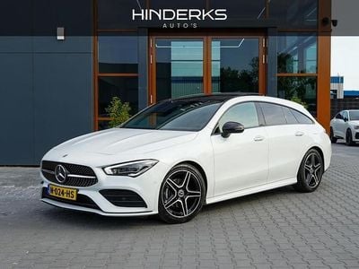 Wit Occasion 2021 Mercedes CLA180 Shooting Brake AMG Stationwagen | € 28.995 (Goede deal)