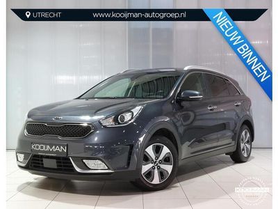 tweedehands Kia Niro 1.6 GDi Hybrid DynamicLine Camera Navigatie 1/2 Leder Parkeersensoren v+a