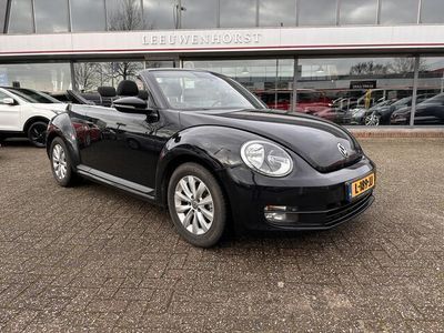 tweedehands VW Beetle (NEW) Cabriolet 1.2 TSI Design BlueMotion, navi, clima, cruise, 2 x PDC, nw distributieketting.