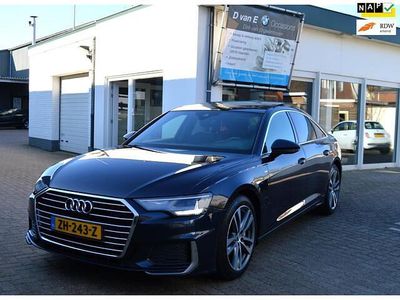 Blauw (metallic) Occasion 2019 Audi A6 S-Line Sedan | € 29.195 (Goede deal)