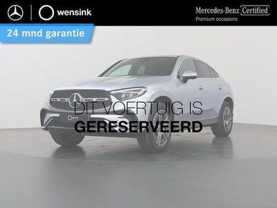 Zilver Gebruikt 2024 Mercedes GLC300 AMG line Coupé | € 64.850 (Super prijs)