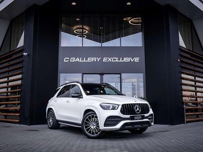 Wit (metallic) Occasion 2023 Mercedes GLE350 AMG line SUV | € 67.495 (Super prijs)